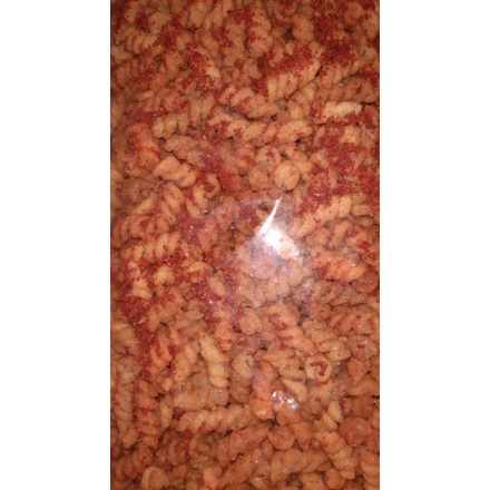 

makaroni spiral pedas manis enak murah 250 gr