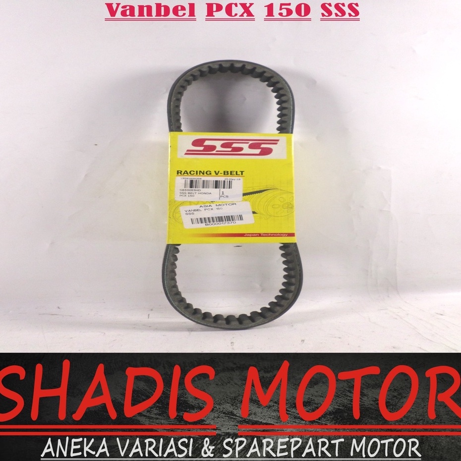 Vanbelt Motor Merk SSS Motor Vario 125 Old PCX 150 V-Belt Motor