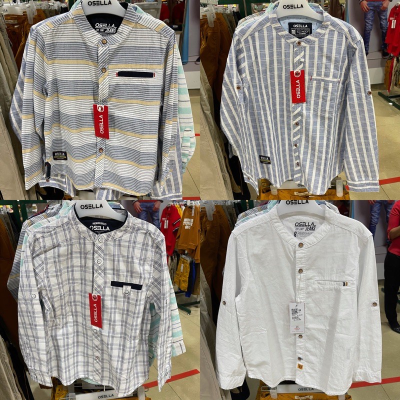 Kemeja anak laki-laki Osella (4-14thn)