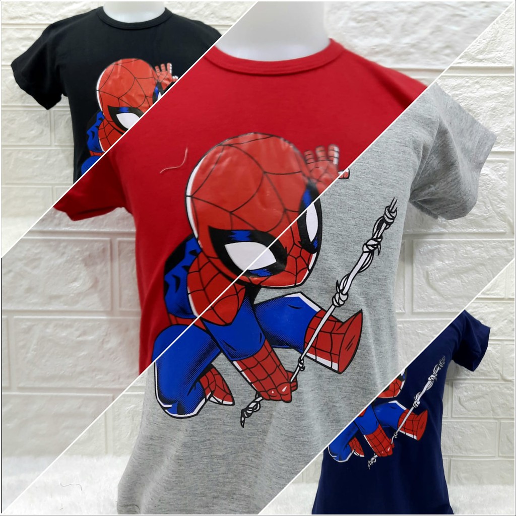 ATASAN ANAK LAKI-LAKI/BAJU ANAK LAKI-LAKI/KAOS ANAK LAKI-LAKI SUPERHERO UMUR 1-12 TAHUN