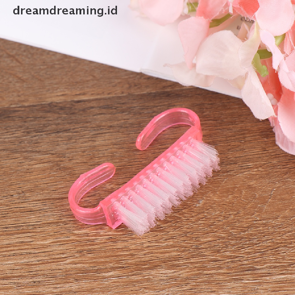 (dreamdreaming.id) 10pcs / Set brush Pembersih Debu Kuku Untuk Manicure / nail art
