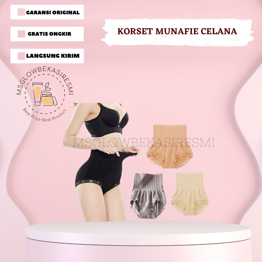 MGBR - [OBRAL PROMO TERMURAH ] munafie korset- Munafie Korset Celana dalam - korset diet pelangsing 
