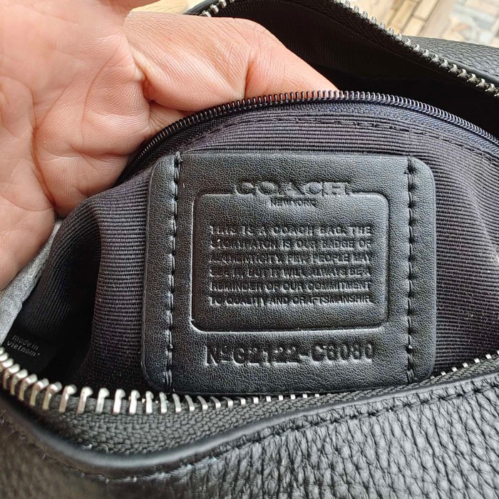 Coach's Hudson Crossbody in Signature Canvas