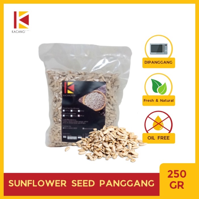 

Roasted Sunflower Seed Kuaci Kupas Panggang 250gr