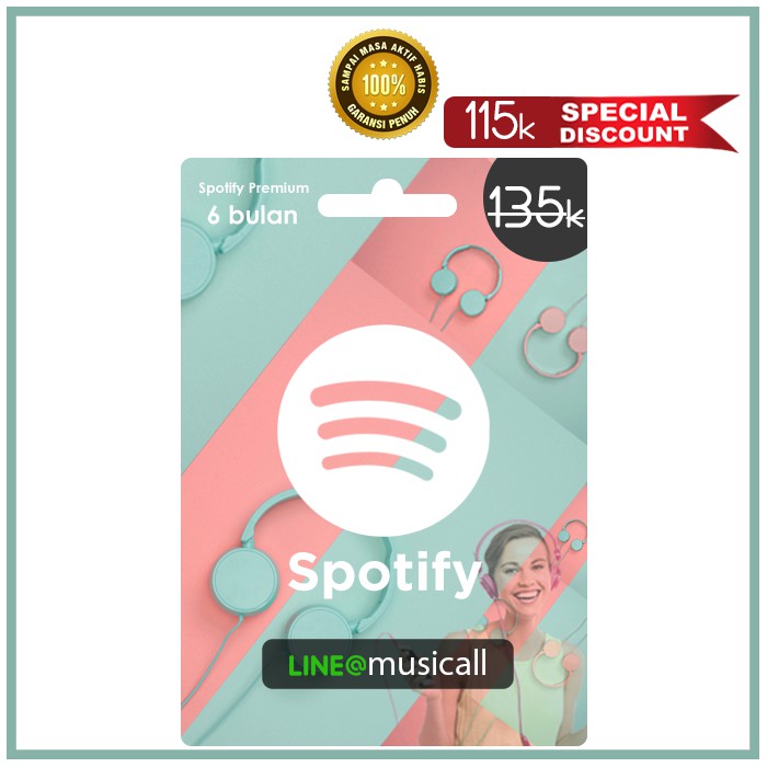 Spotify Premium 6 Bulan Shopee Indonesia