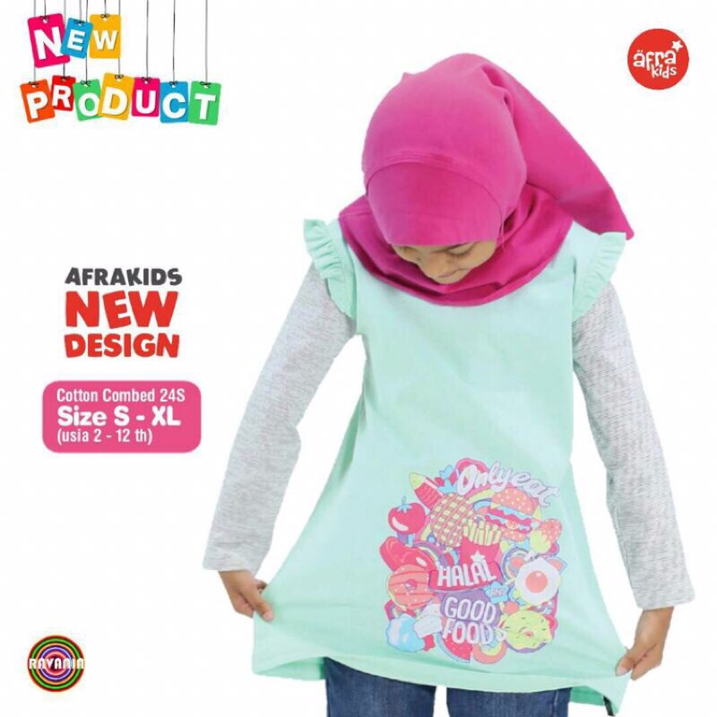 TUNIK ANAK AFRAKIDS (AF286)