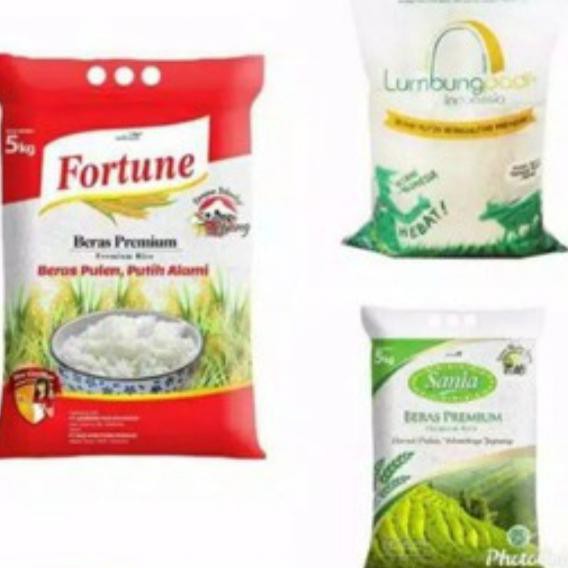 

BERAS 5 KG SANIA,FORTUNE,LUMBUNG PADI - FORTUNE 5KG