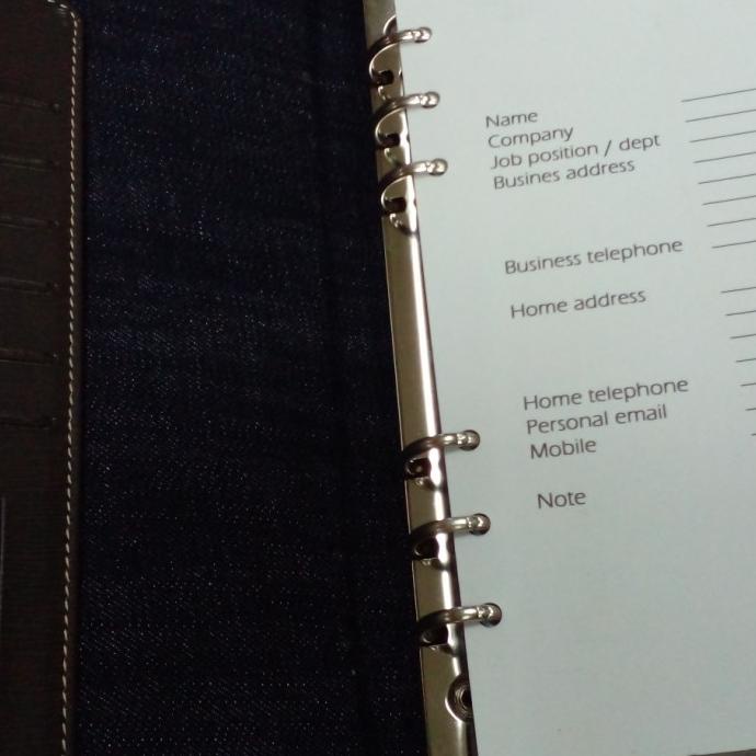 

Agenda planner Levi's