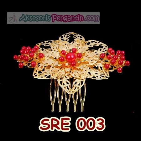 [SIAP KIRIM] SIRKAM RAMBUT HAIRPIECE MINI ASESORIS PESTA PERNIKAHAN SRE003