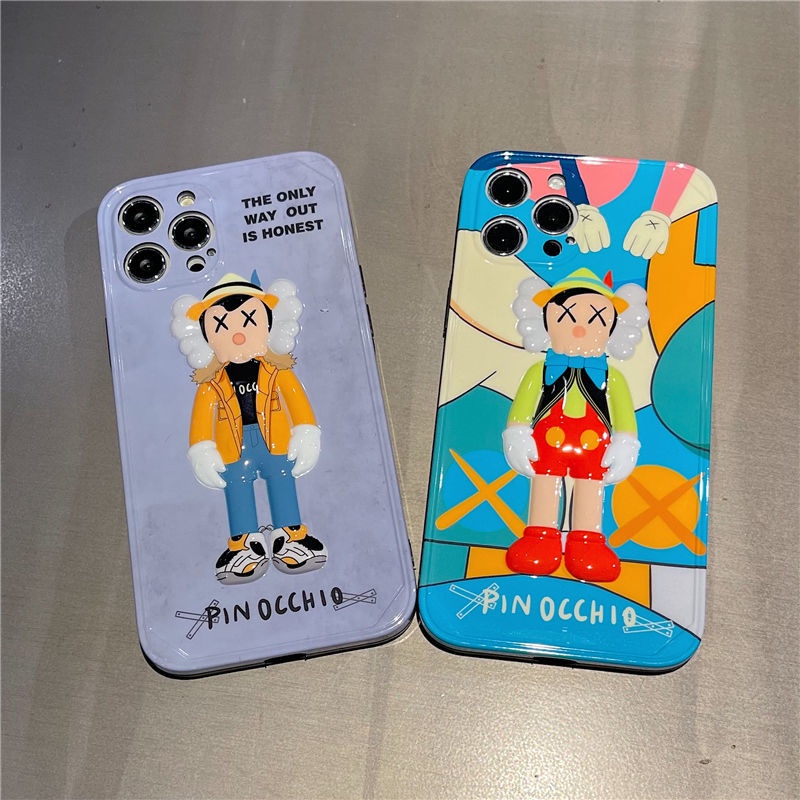 Soft Case Desain Boneka 3d Warna-Warni Untuk Iphone 7 8 Plus X Xs 11 12 Pro 11 12 Pro Max