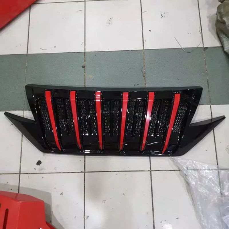 GRILL ALL NEW RUSH TERIOS 2018-2020 MODEL APOLLO  PLASTIK,grill,toyota,grill,apollo,terios,rush new