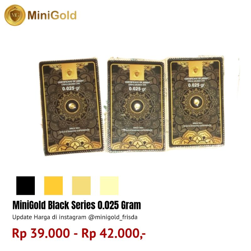 Mini Gold 0.025 Gram