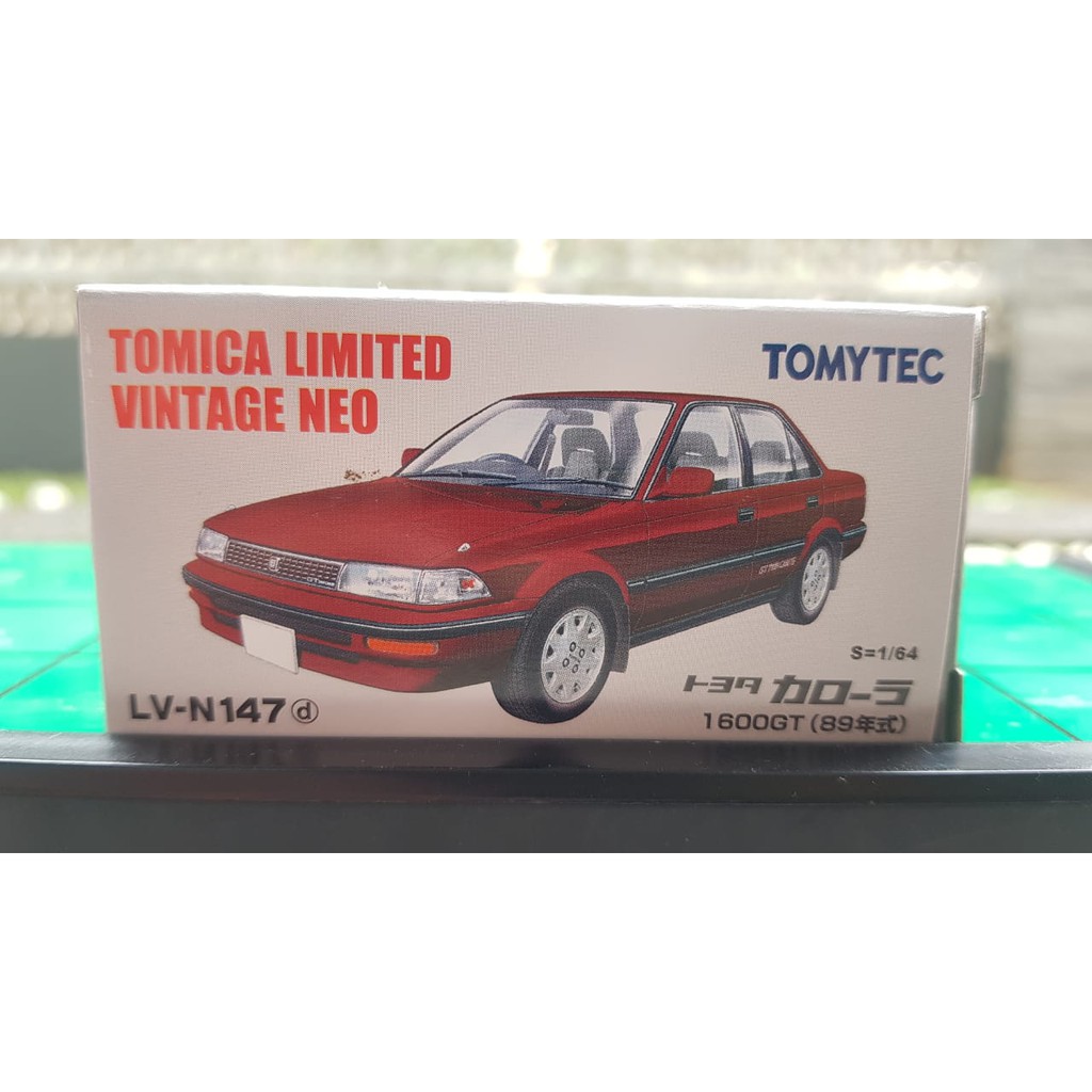Tomica Toyota Corolla Twincam 1600GT - Red (N147d)