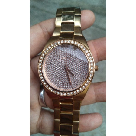 jam tangan guess waterpro cantik second bekas originaI