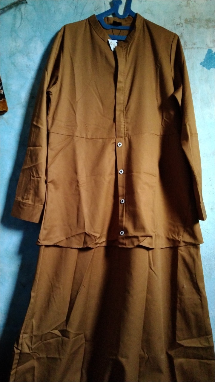 Gamis Dinas Pns Pdh Pemda Khaki Dinas Guru Batik Korpri Pgri Pramuka Abu Kemenag By Riyani