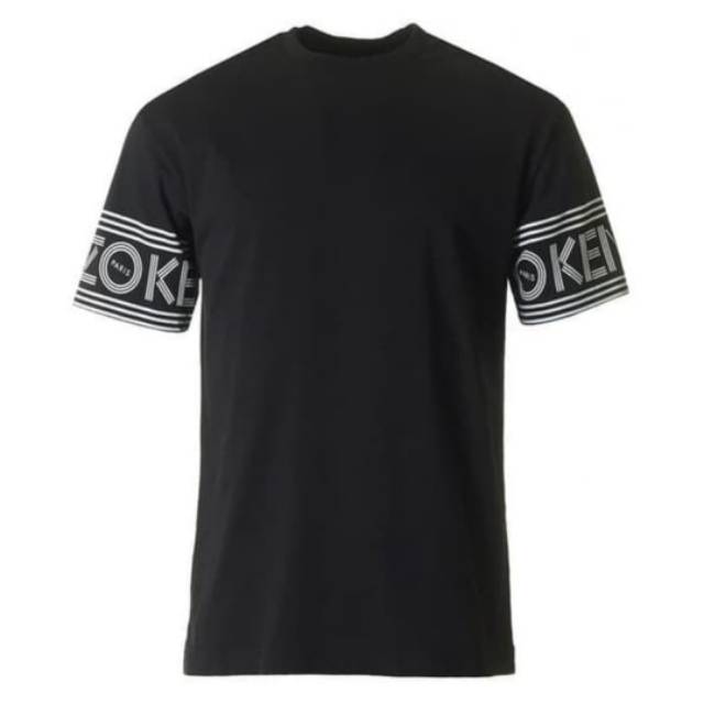 Kenzo paris sleeve logo black white -original 100%