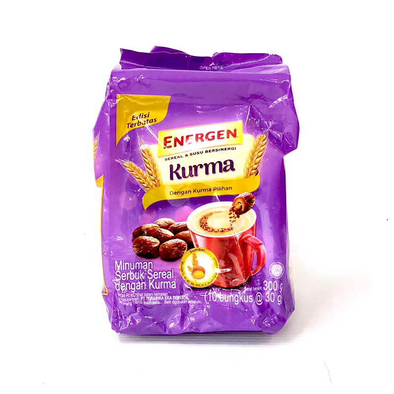 

Energen Cereal Kurma Pouch 10X30Gr