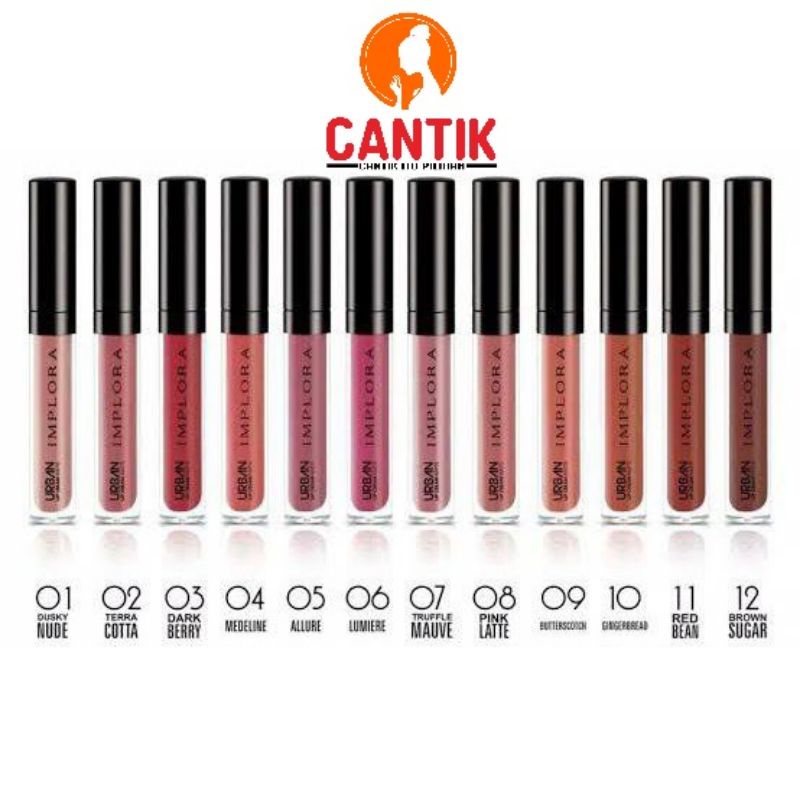 IMPLORA LIP CREAM - LIP CREAM MATTE - IMPLORA - LIP CREAM -  LIPCREAM