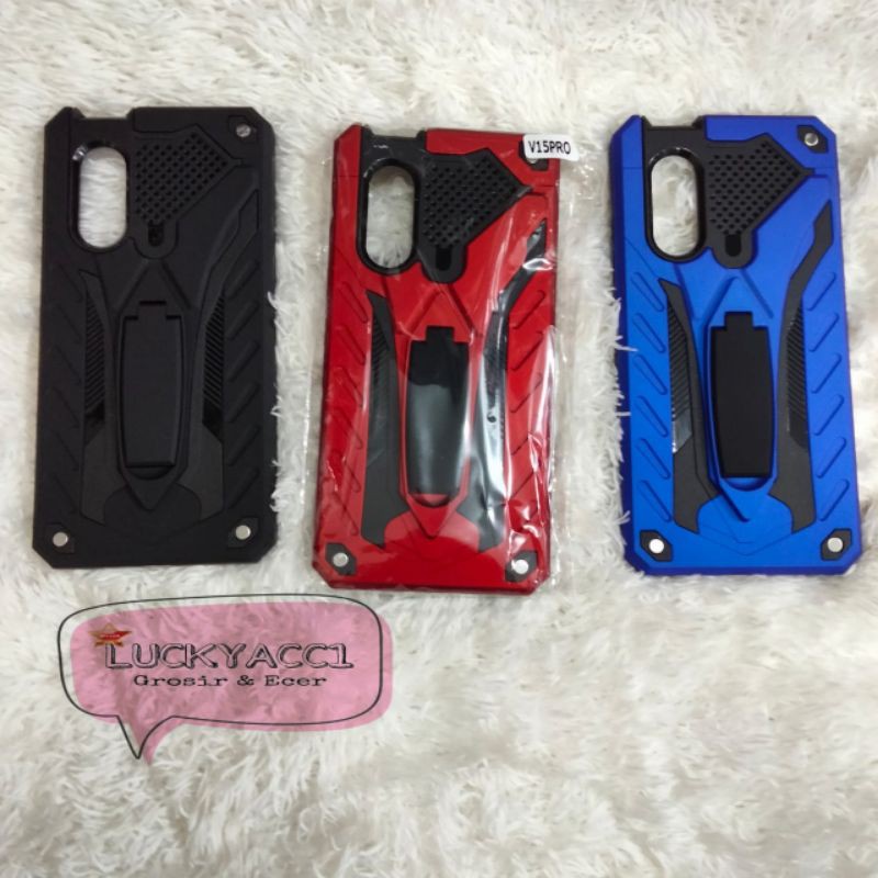 LC - Case phantom Vivo V15 pro Series Stand Iron Transformer Hardcase case Robot standing