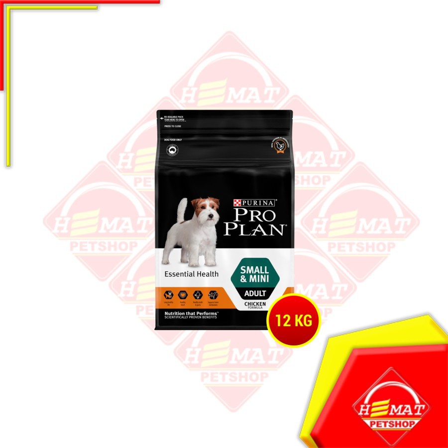 Makanan Anjing Pro Plan Small &amp; Mini Adult 12 Kg / Proplan 12 kg Dog