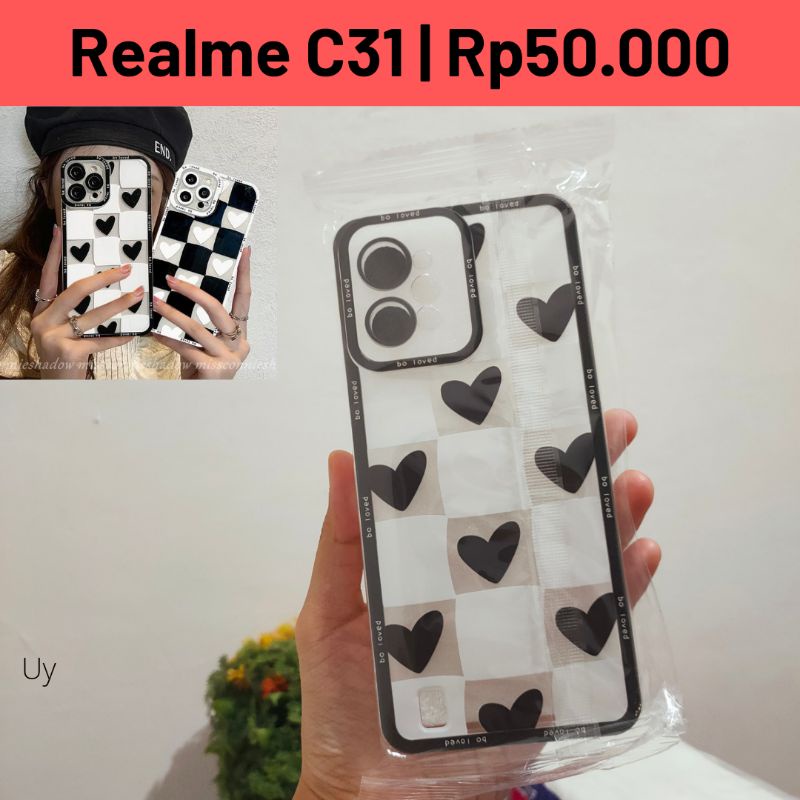 Kesing hp realme C31 motif