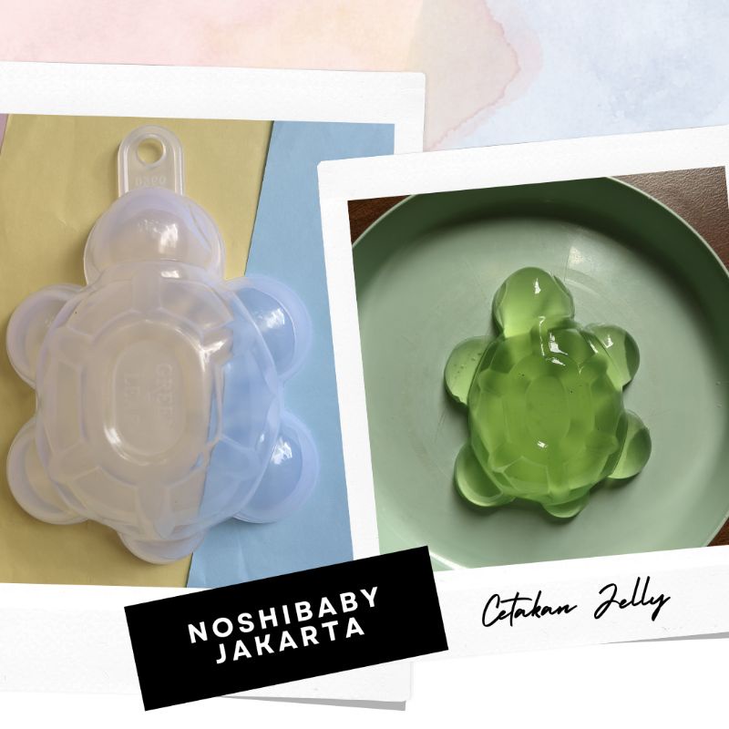 Cetakan jelly/  bento / agar / pudding greenleaf