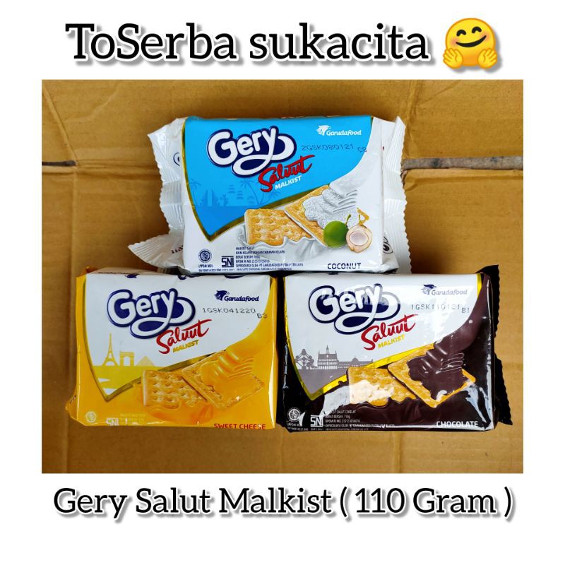 

Gery Saluut Malkist . 110 Gram