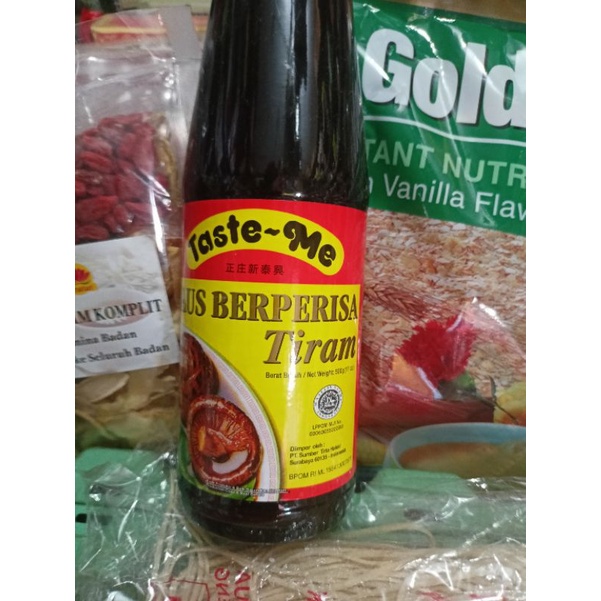 

Saus berperisa tiram/saus tiram jamur/vegetarian tast me 500g BY MDS