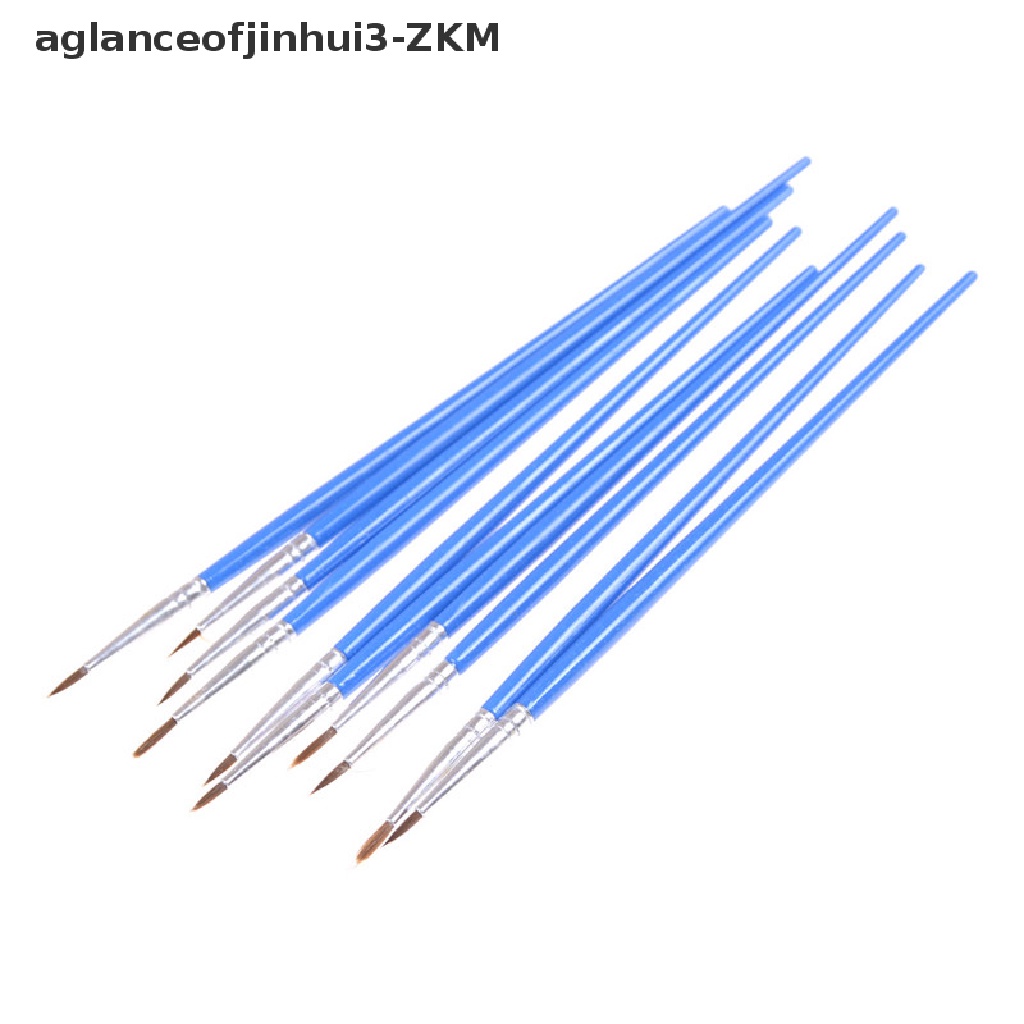 (AGID) 10pcs Kuas Lukis Anak