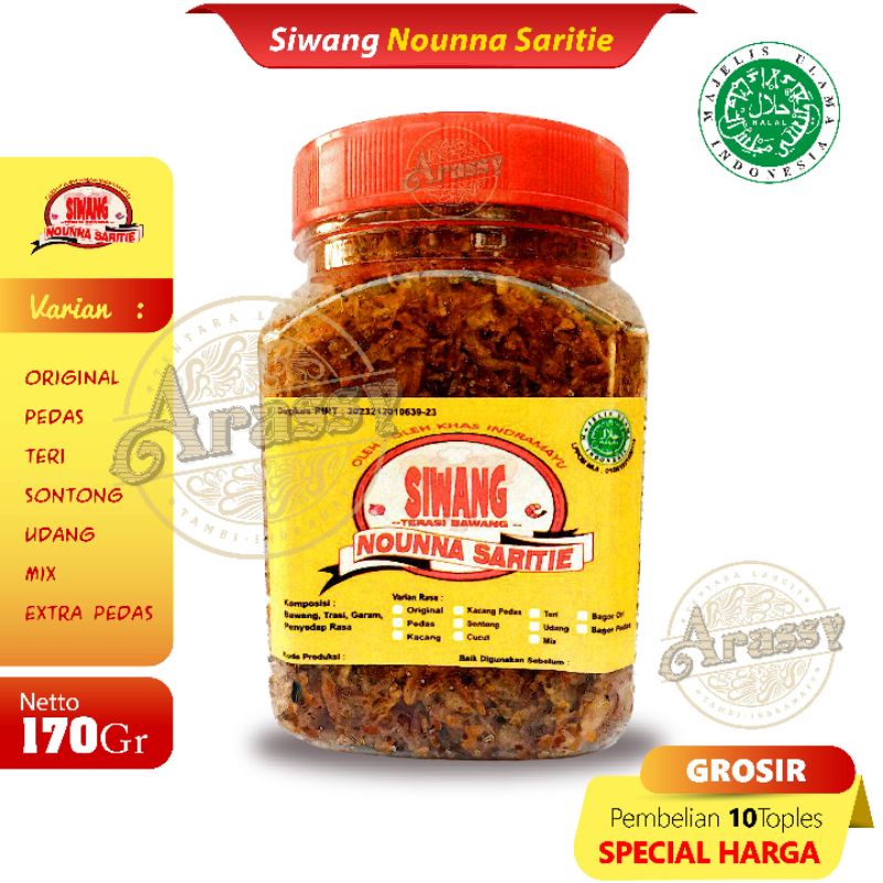 

Siwang Nounna Saritie 1 Bal (isi 65 Toples)