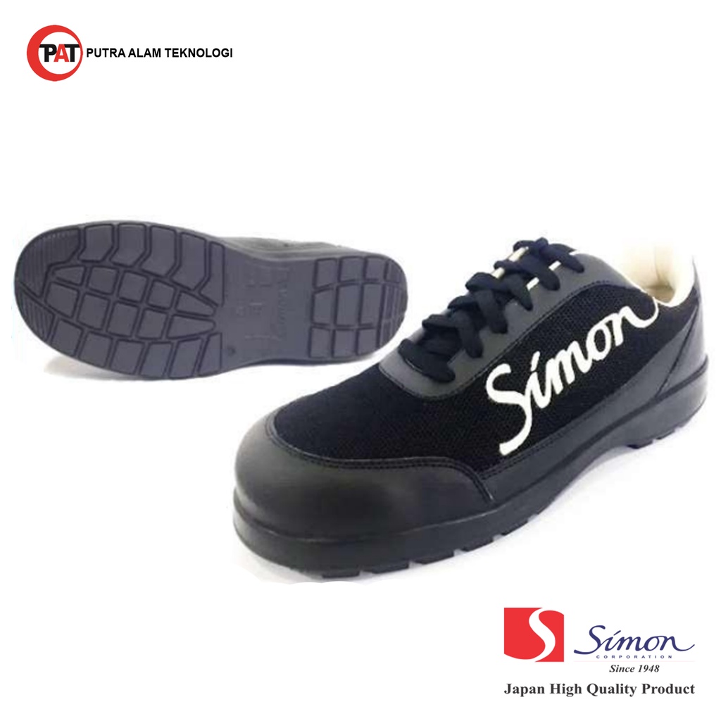 Sepatu Safety Shoes Simon ST111BLK