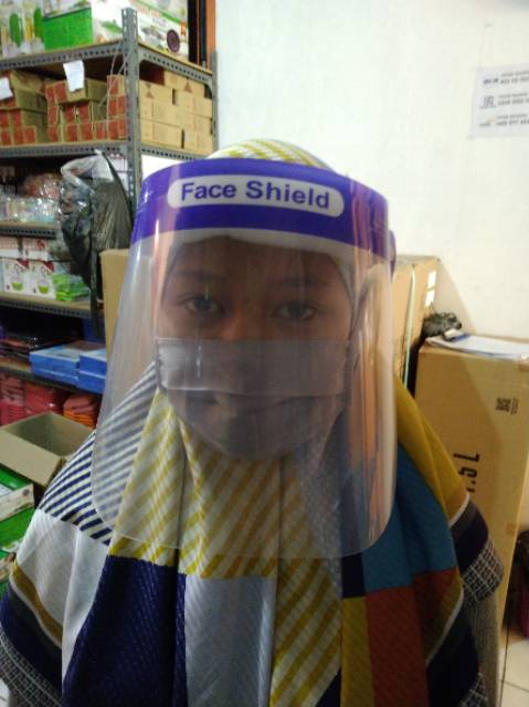 Face shield / Penutup wajah / Pelindung wajah