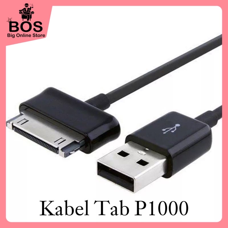 BOS - Kabel Data Samsung Galaxy Tab 1/2/7/8.9/10.1/P1000 | Cable Charger