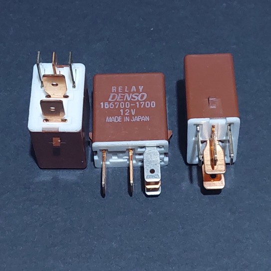 RELAY DENSO COKLAT KAKI 5