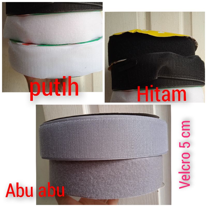 Velcro 5 cm / perekat kain 5 cm