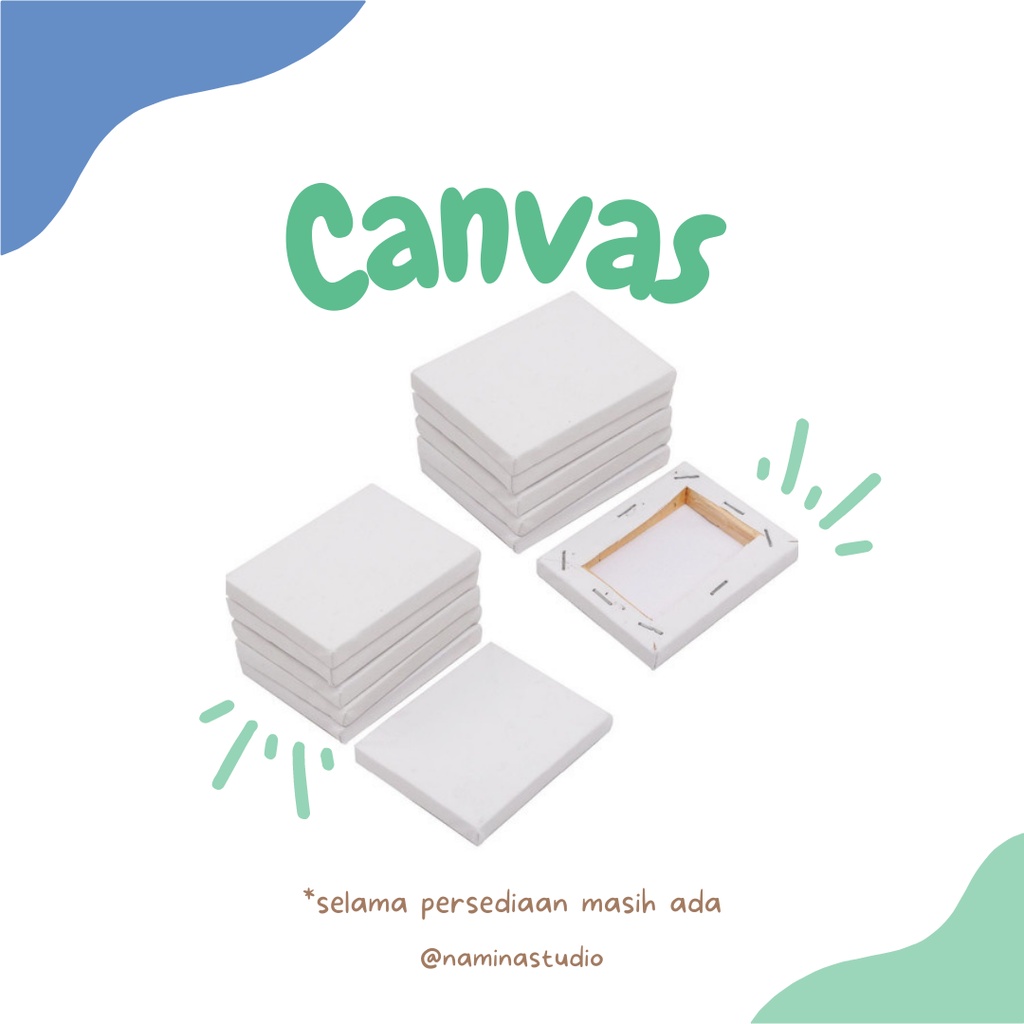 

Namina Ink - Kanvas Lukis/Kanvas Cat Akrilik/Kanvas Ukuran A4