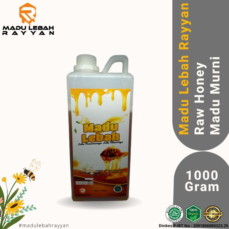 

Madu Lebah Multiflora Murni 100% - 1Kg