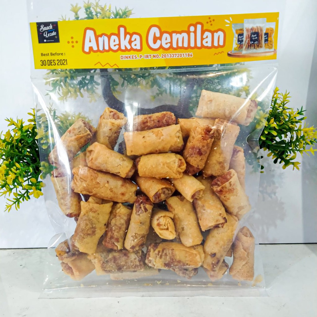 

Sumpia Udang 200gr Murah Enak / Sumpia Abon Rasa Udang / Sumpiah Udang Sumpia Ebi / Lezate Snack