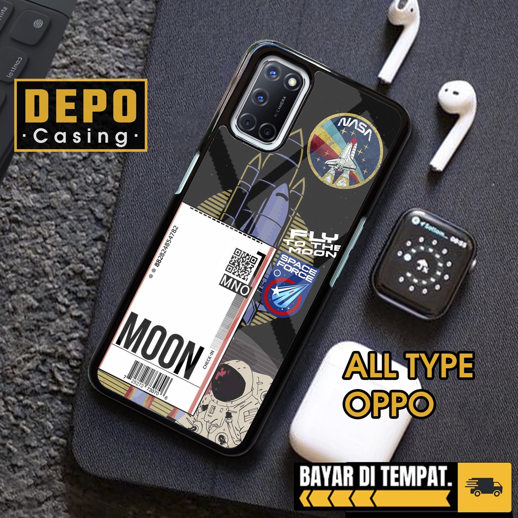 Case Oppo A52 A92 Case Hp Oppo A52 A92 Premium Glossy Depo  Casing [NASA] Casing Hp Oppo A52 A92 Aes