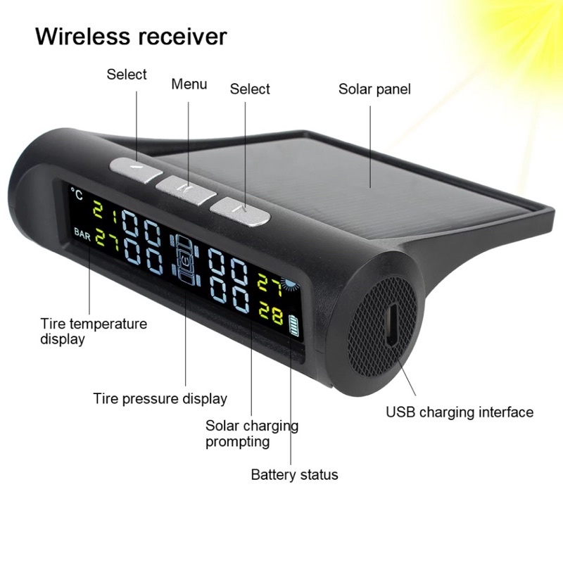 TPMS eksternal ( Tire Pressure Monitoring System )