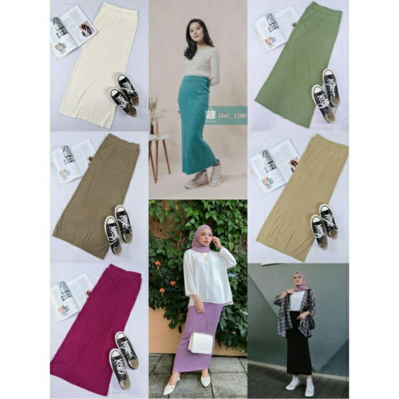 Promo!! Rok rajut span/ Rok Rajut/ROK SPANN RAJUT/ROK RAJUT PREMIUM/ROK WANITA/ROK PANJANG/