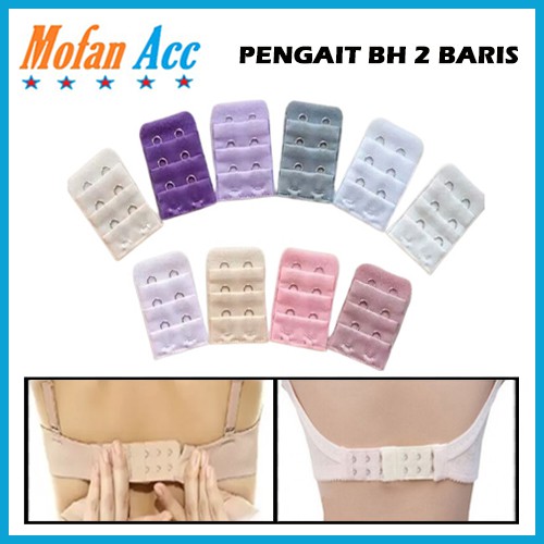 BRA EXTENSION PENGAIT TALI BH 2 BARIS Sambungan Kait Perpanjang Super Extender Save Penyambung Murah