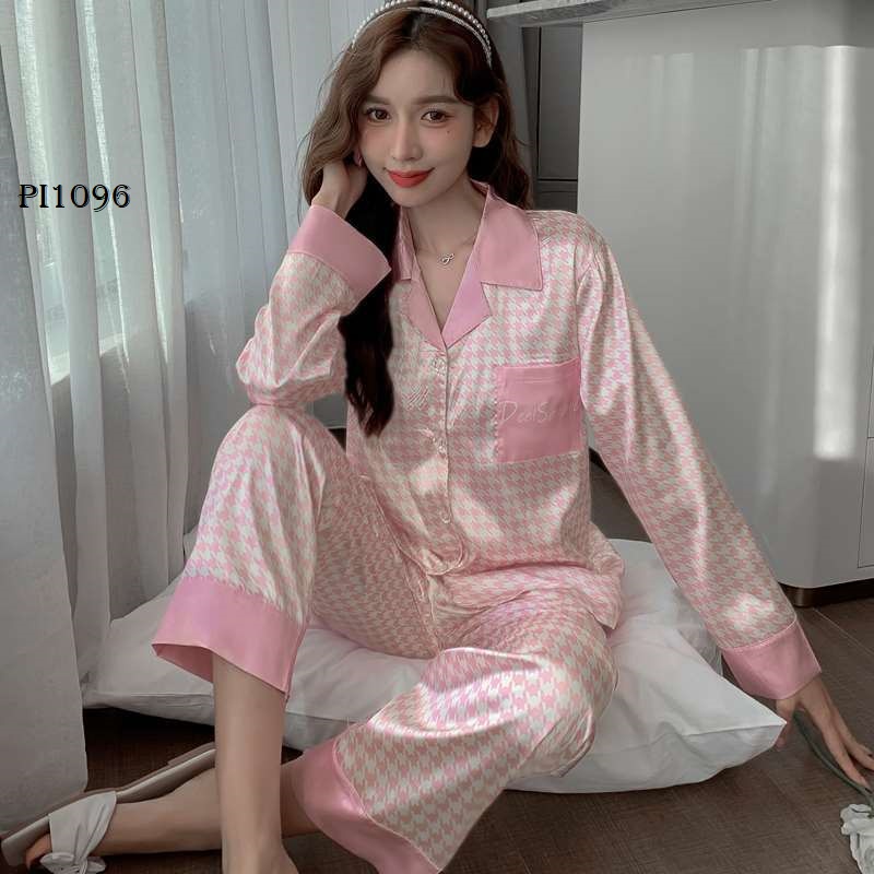 PIYAMA PP SATIN WANITA PI1096