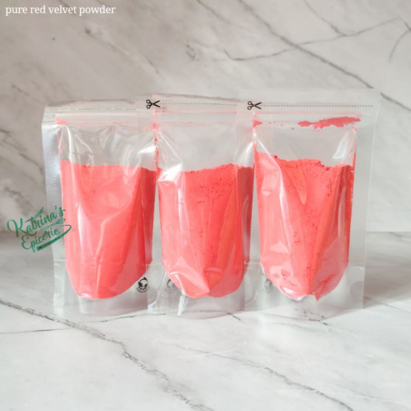 

Pure Red Velvet Powder 50 Gram Perisa Bubuk Food Grade Flavor