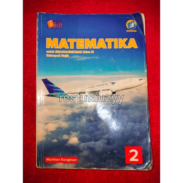 PRELOVED BUKU PAKET MATEMATIKA WAJIB KELAS 11 PENERBIT GRAFINDO
