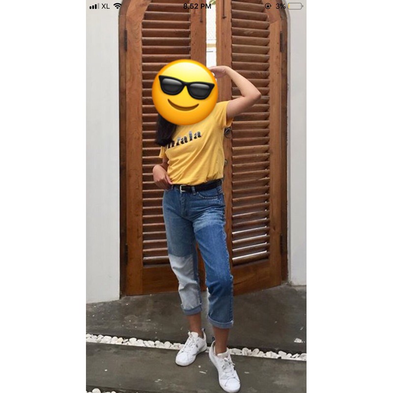 (PRELOVED) Bershka Kaos wanita Ohlala