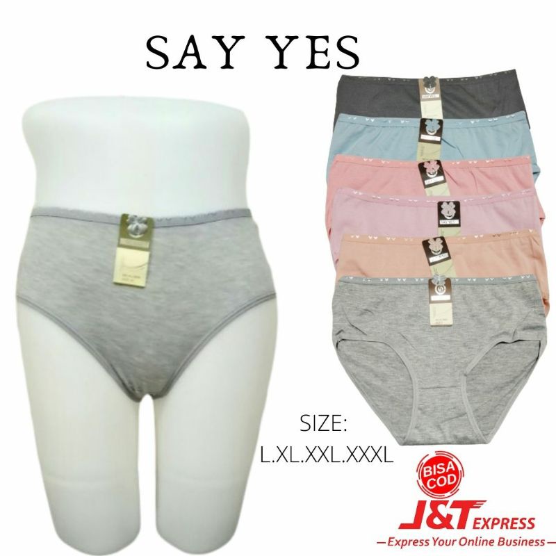 SAYYES/celana dalam wanita dewasa polos/SAYYES-2904