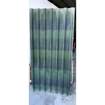 onduline tile hijau