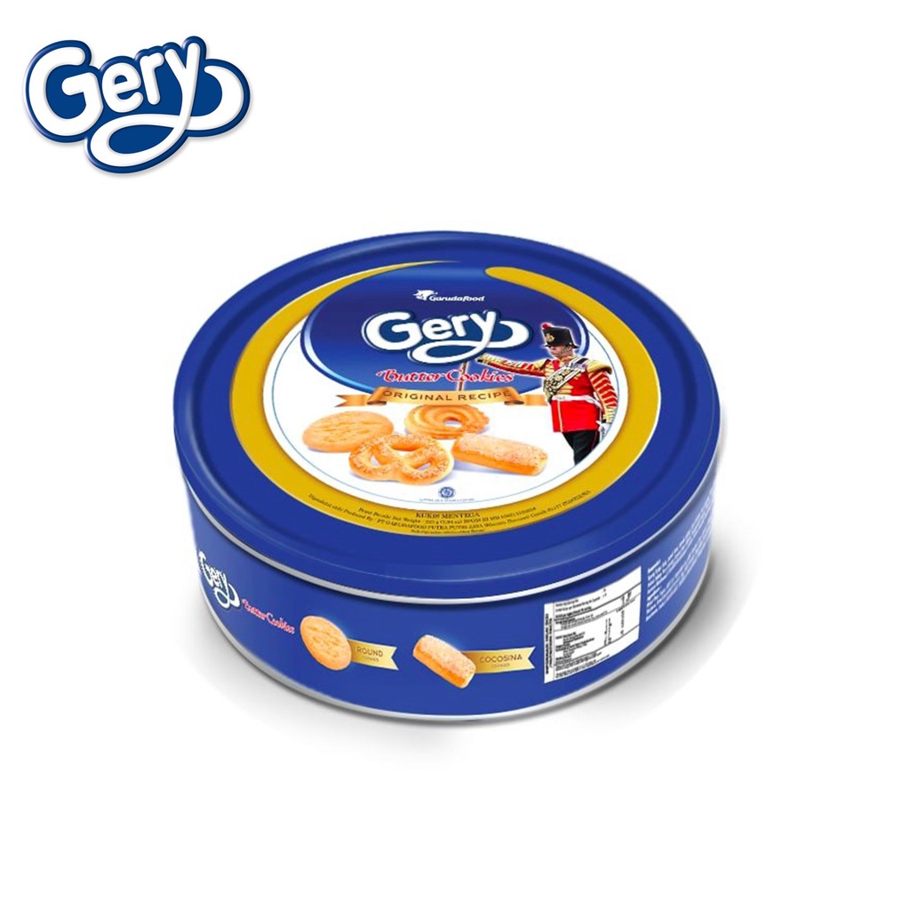 

GERY HOLLANDA BUTTER COOKIES 225 GR