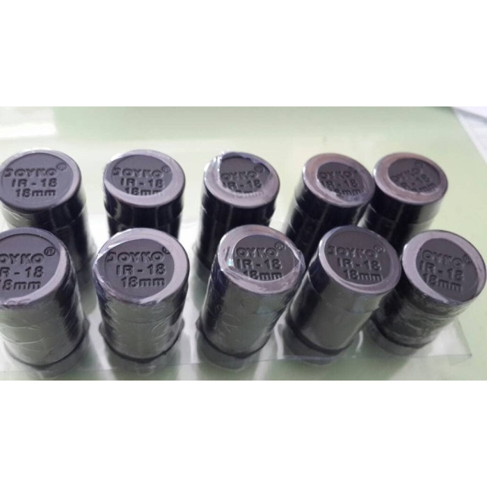 

qpd70d Tinta Ir 18 ( 18Mm ) Utk Alat Label Harga Joyko Mx 6600 A ( 2 Baris ) As71S0D